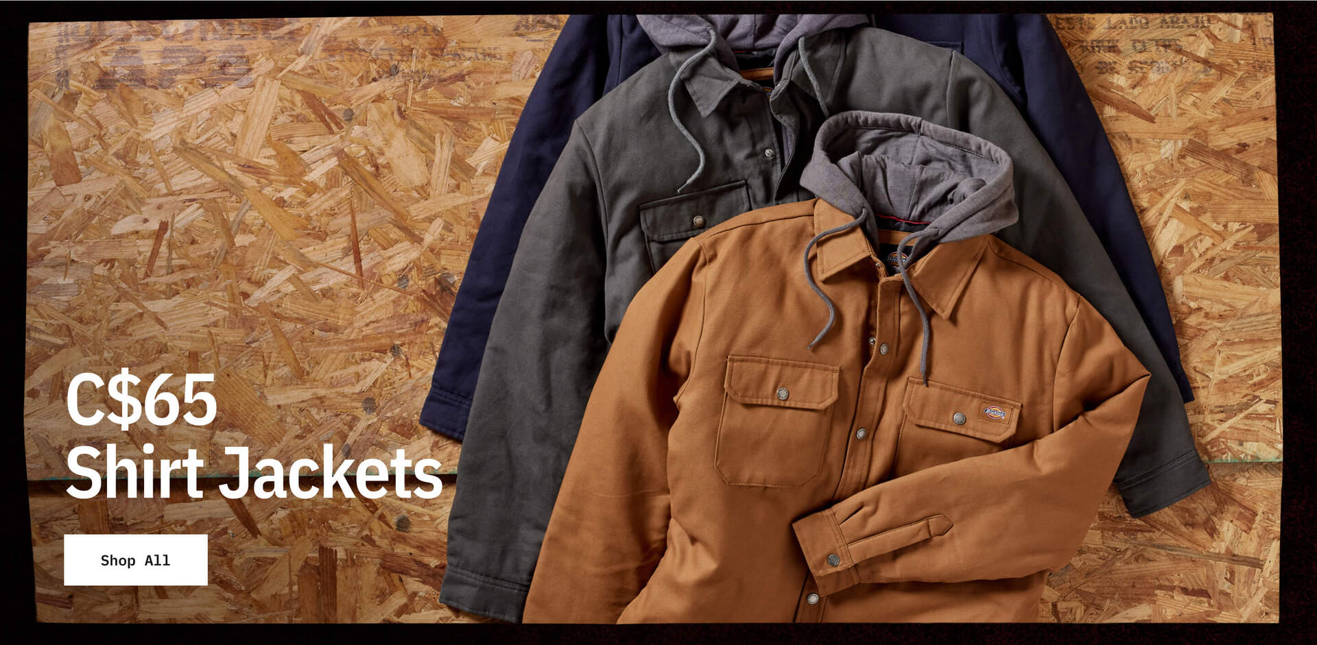 C$65 Shirt Jackets - Shop All