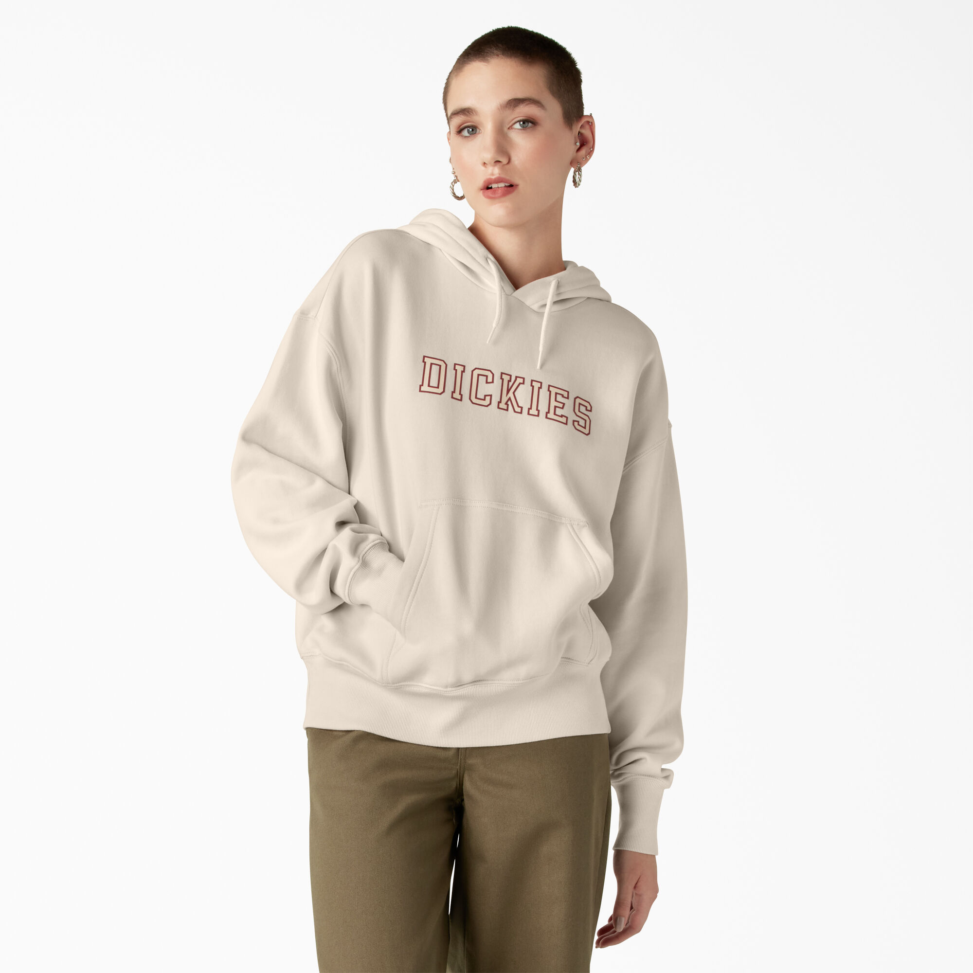 Dickies hoodie grey sales