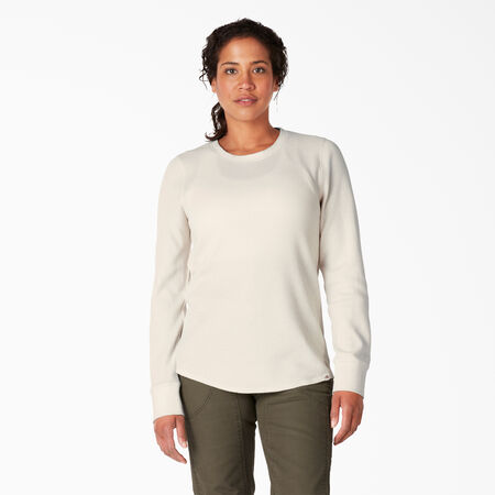 Women&rsquo;s Long Sleeve Thermal Shirt - Oatmeal Heather &#40;O2H&#41;