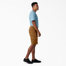 FLEX Relaxed Fit Duck Cargo Shorts, 11&quot; - Stonewashed Brown Duck &#40;SBD&#41;