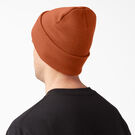 Tuque longue en tricot &agrave; revers - Gingerbread Brown &#40;IE&#41;