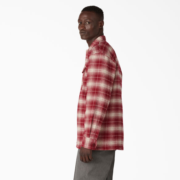 Veste-chemise doubl&eacute;e &agrave; motif - Aged Brick Plaid &#40;LPA&#41;