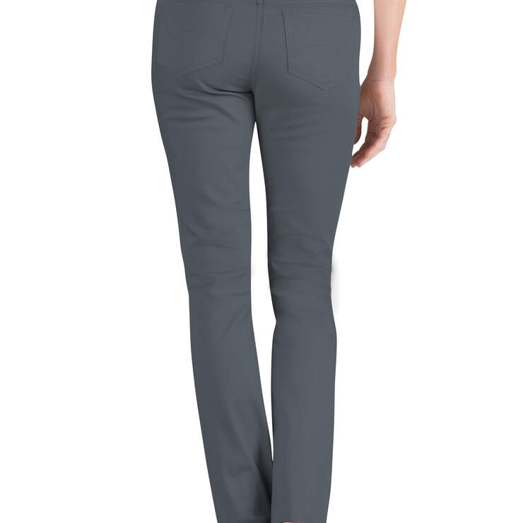 Juniors Schoolwear Skinny Fit Straight Leg 5-Pocket Pants - Charcoal Gray (CH) numéro de l’image 1