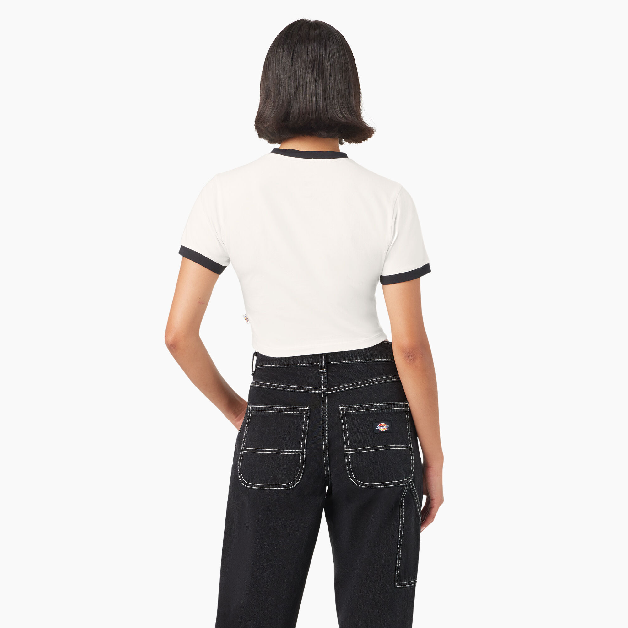 Women's Lewistown Cropped Ringer T-Shirt - Dickies Canada