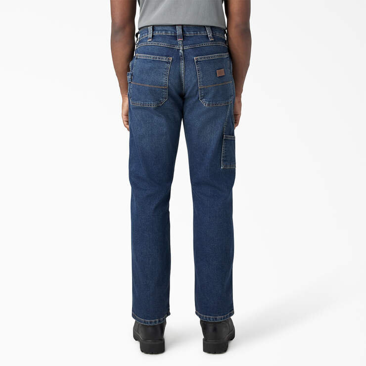 FLEX Relaxed Fit Carpenter Jeans - Medium Denim Wash (MWI) image number 2