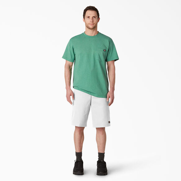 Short de travail ample sans pli, 13&nbsp;po - White &#40;WH&#41;