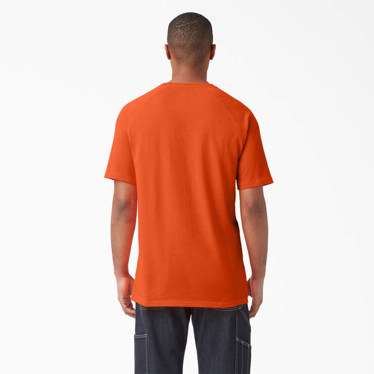 T-shirt rafraîchissant à manches courtes et à poche - Bright Orange (BOD) numéro de l’image 2