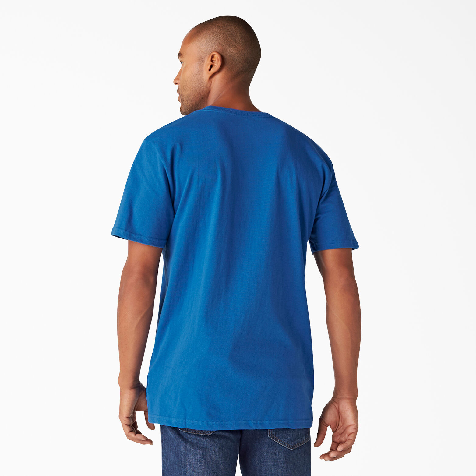 Vintage Dickies Logo Graphic T-Shirt , Royal Blue | Dickies