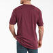 T-shirt &agrave; manches courtes de coupe d&eacute;contract&eacute;e avec imprim&eacute; - Burgundy &#40;BY&#41;