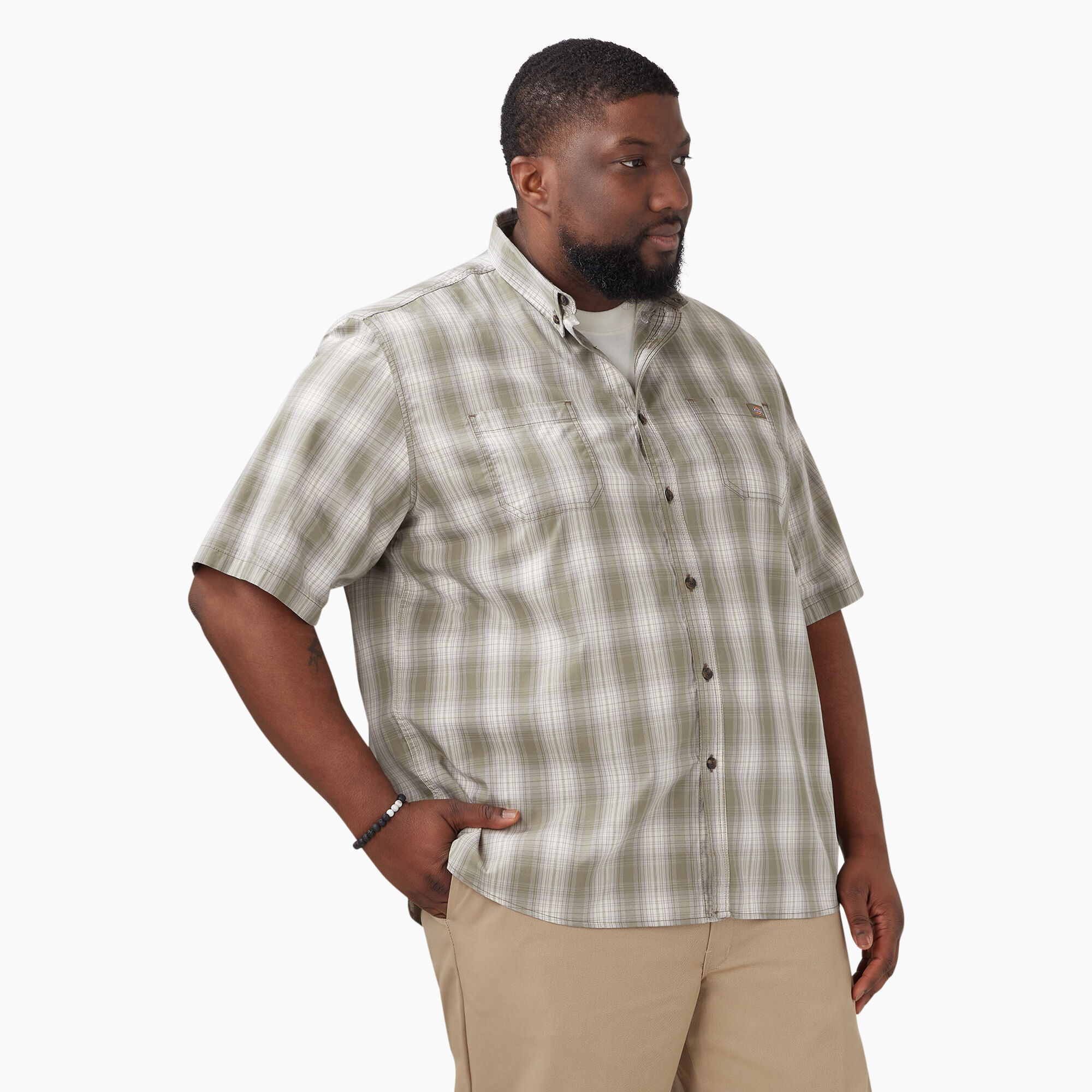 Checkered shirt with shorts deals