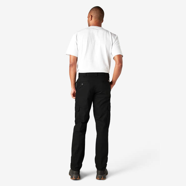 Pantalon cargo de coupe ajustée - Black (BK) numéro de l’image 6