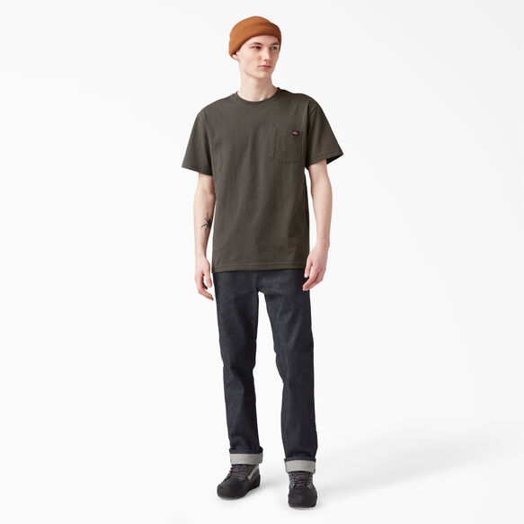 Short Sleeve Heavyweight T-Shirt - Black Olive &#40;BV&#41;