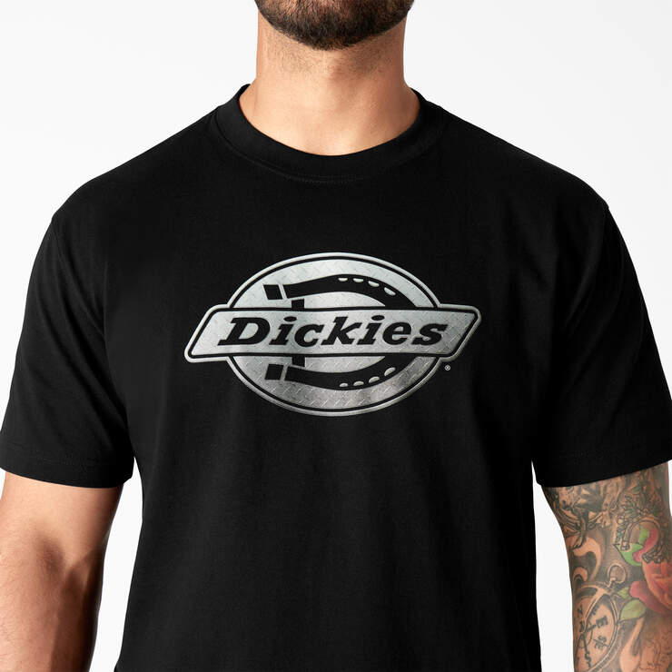 T-shirt à manches courtes et à logo imprimé - Black (KBK) numéro de l’image 5