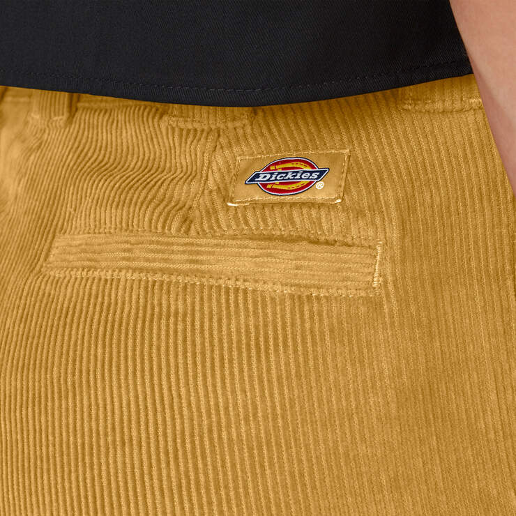 Pantalon court en velours côtelé de coupe standard pour femmes - Bronze Mist (BM2) numéro de l’image 5