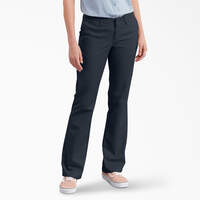 Pantalon de coupe ajustée à jambe semi-évasée FLEX pour femmes - Dark Navy (DN)