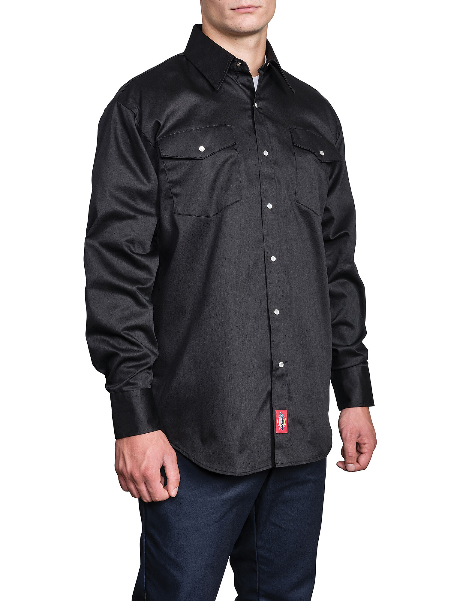 Dickies snap button shirt