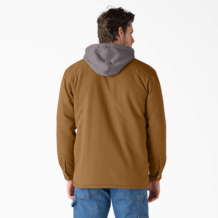 Veste-chemise à capuchon en coutil Hydroshield - Brown Duck (BD) numéro de l’image 2