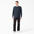 Heavyweight Long Sleeve Pocket T-Shirt - Dark Navy &#40;DN&#41;
