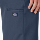 Loose Fit Flat Front Work Shorts, 13&quot; - Navy Blue &#40;NV&#41;