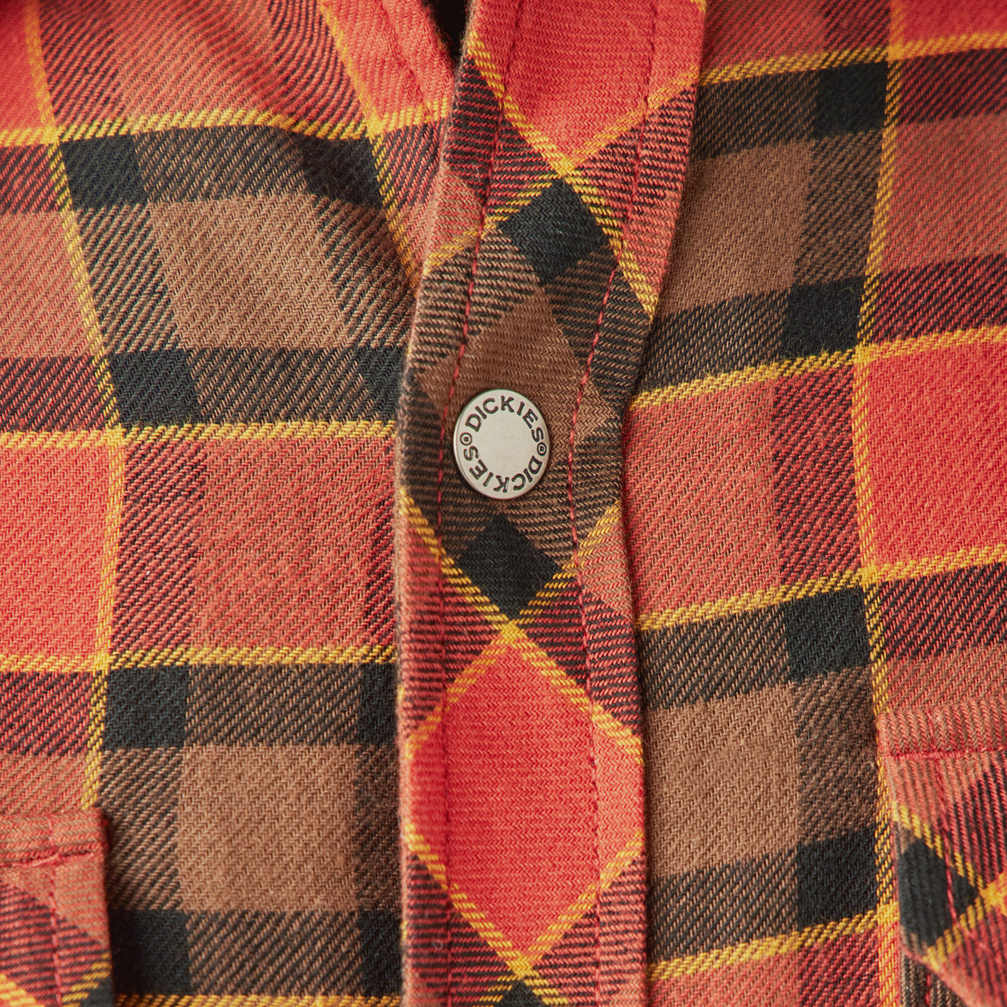Orange flannel jacket clearance