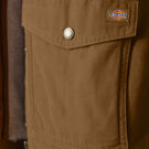 Women&#39;s Duck High Pile Fleece Lined Chore Coat - Rinsed Brown Duck &#40;RBD&#41;