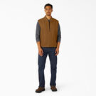 High Pile Fleece Lined Duck Vest - Rinsed Brown Duck &#40;RBD&#41;