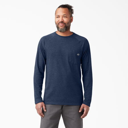 Cooling Long Sleeve T-Shirt - Dark Navy Heather &#40;DNH&#41;