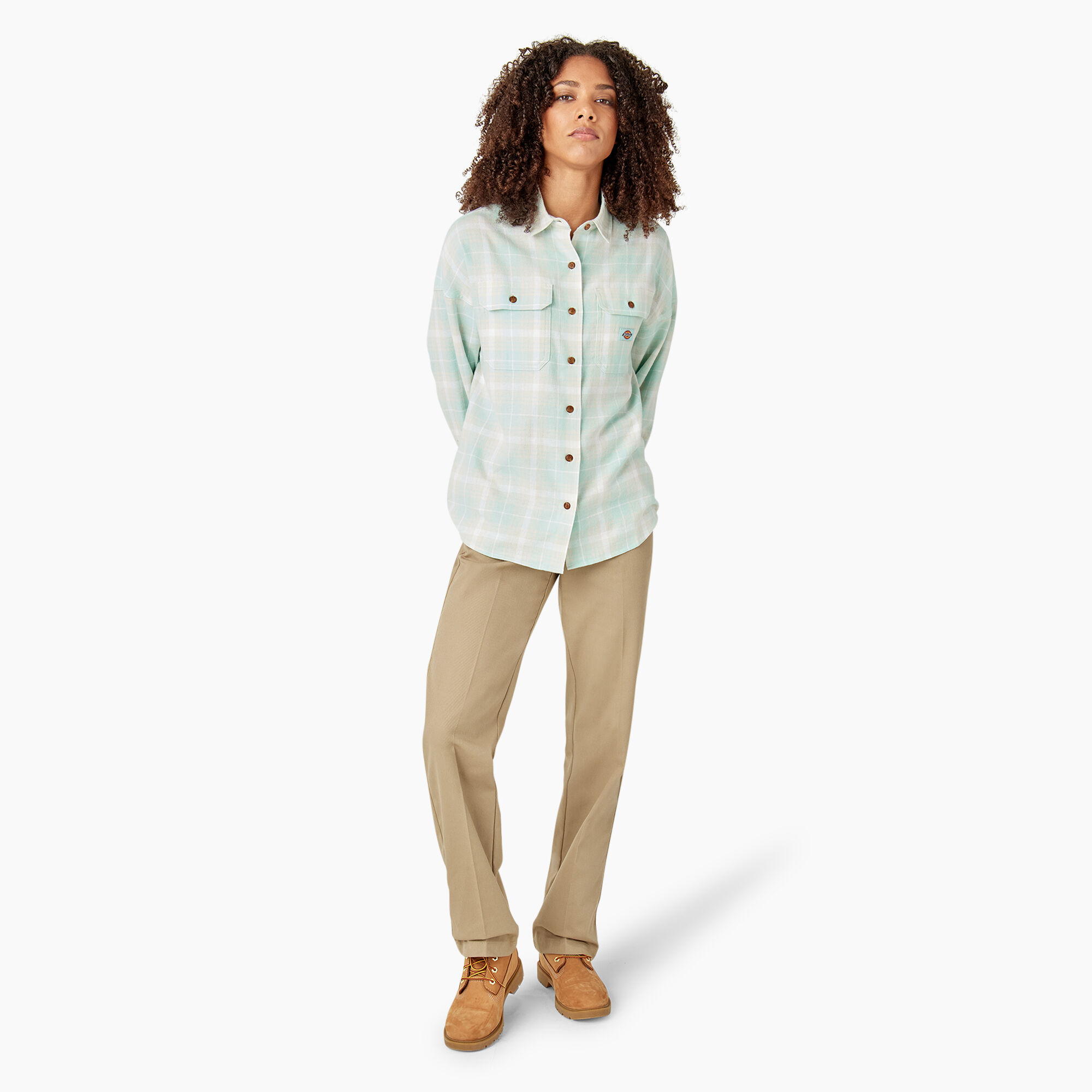 Women s Long Sleeve Flannel Shirt Dickies Canada