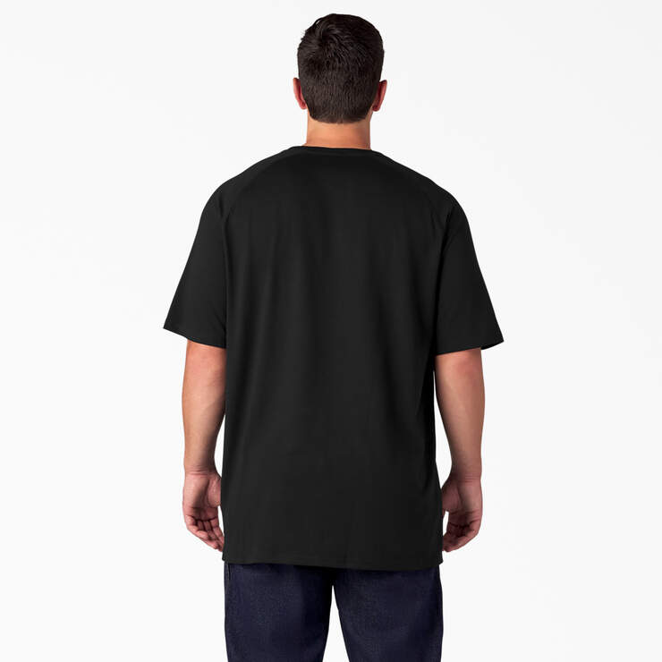 T-shirt rafraîchissant à manches courtes et à poche - Black (BK) numéro de l’image 5
