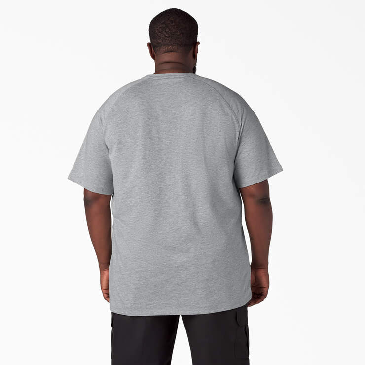 Cooling Short Sleeve Pocket T-Shirt - Heather Gray (HG) image number 4
