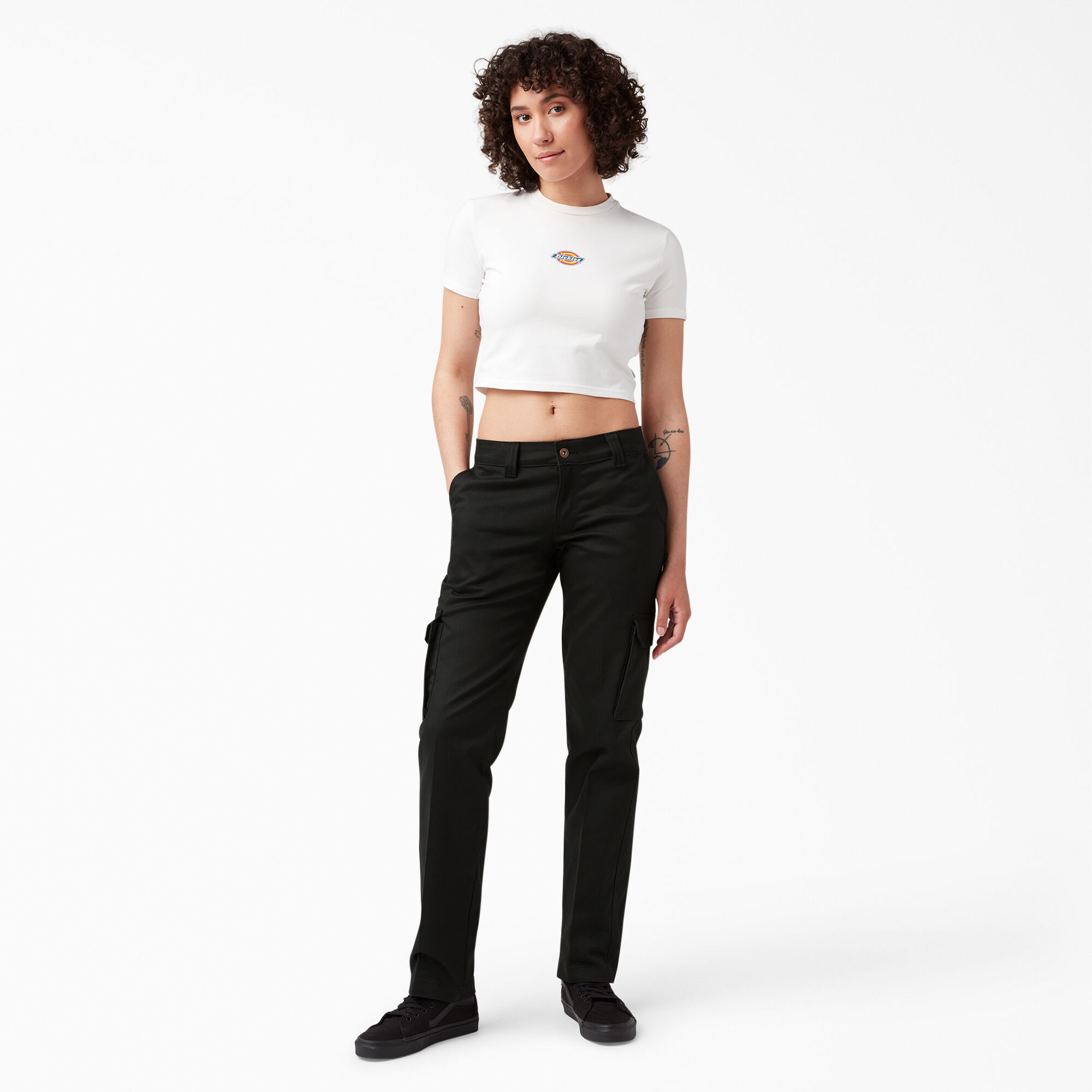 Dickies women's relaxed straight 2025 twill pants
