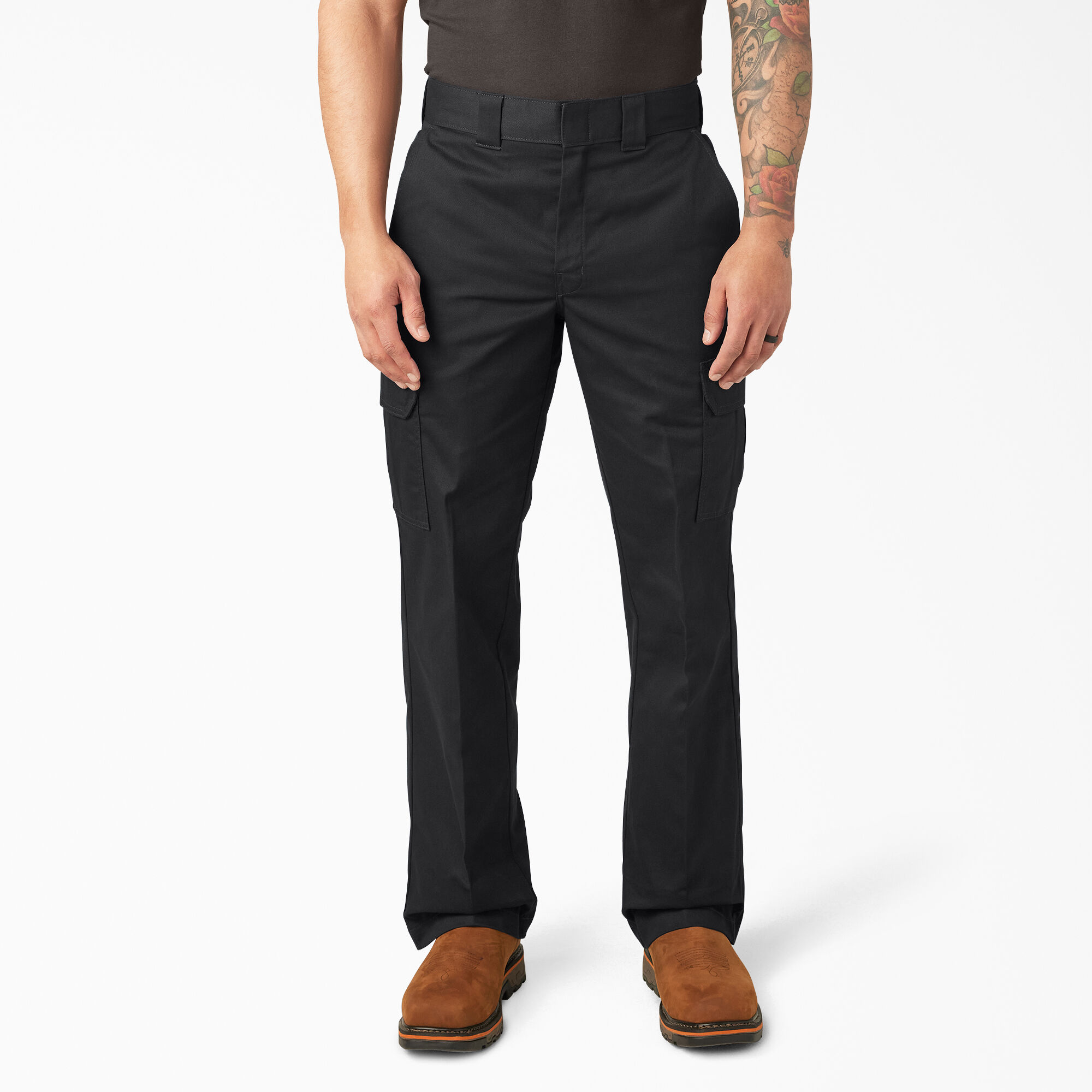 Dickies wp592 relaxed fit straight leg cargo work pants Dark Navy 34