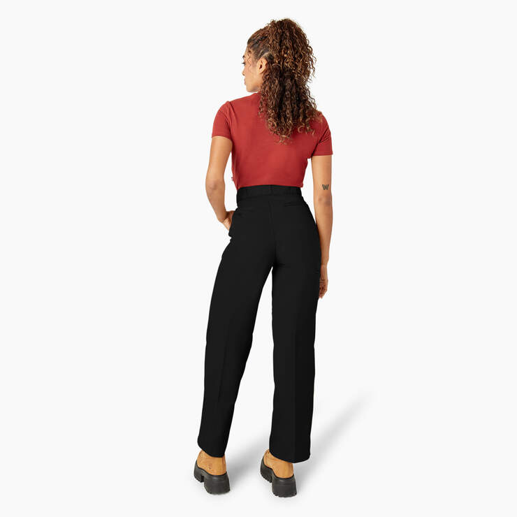 Pantalon de travail de coupe ample à genoux renforcés pour femmes - Black (BK) numéro de l’image 8