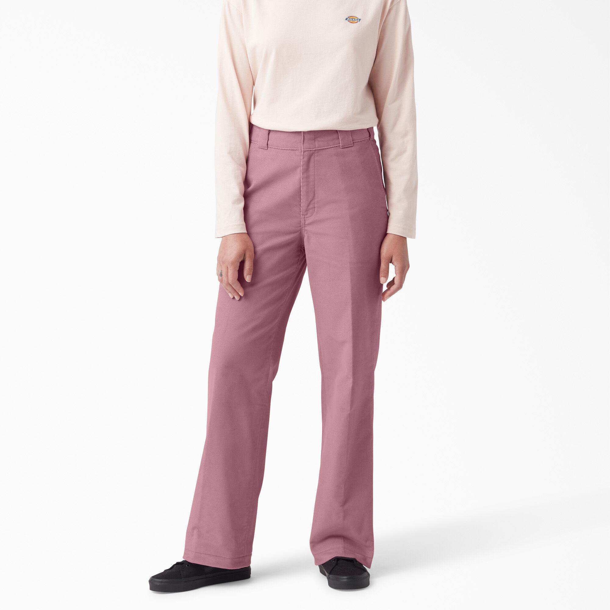 Women s Halleyville Regular Fit Wide Leg Corduroy Pants Dickies Canada