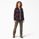 Chemise en flanelle DuraTech Renegade pour femmes - Burgundy Buffalo Plaid &#40;A2Y&#41;