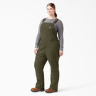 Women&#39;s Plus Cooling Ripstop Bib Overalls - Rinsed Military Green &#40;RML&#41;