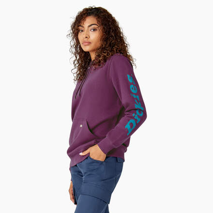 Chandail épais avec logo sur la manche pour femmes