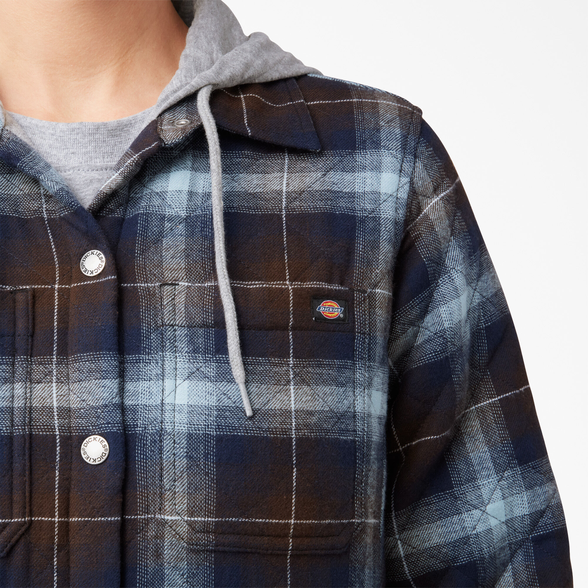 Dickies hooded on sale flannel