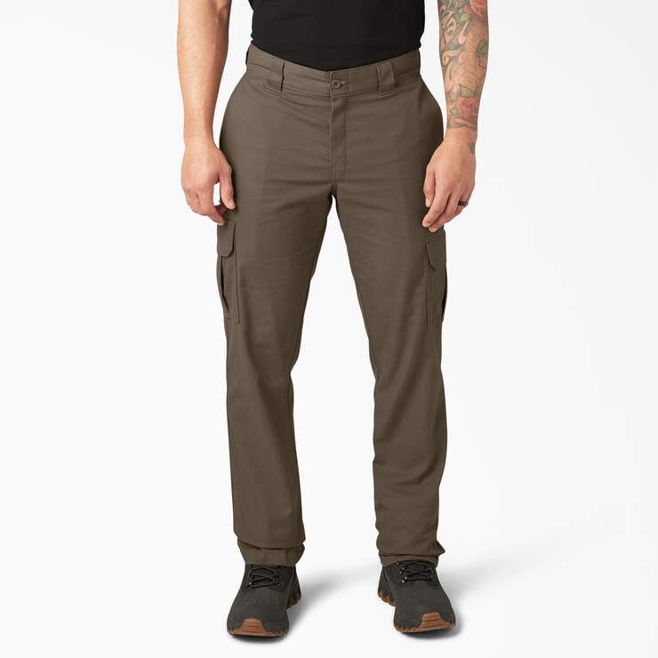 Pantalon cargo de coupe standard en tissu FLEX - Mushroom (MR1) numéro de l’image 1