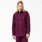 Women&#39;s Duck Lined Chore Coat - Grape Wine &#40;GW9&#41;