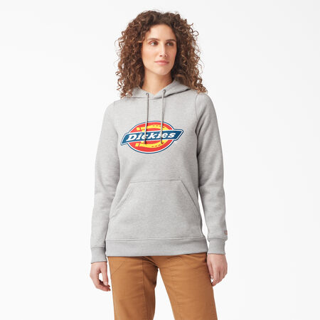 Women&#39;s Water Repellent Logo Hoodie - Heather Gray &#40;HG&#41;
