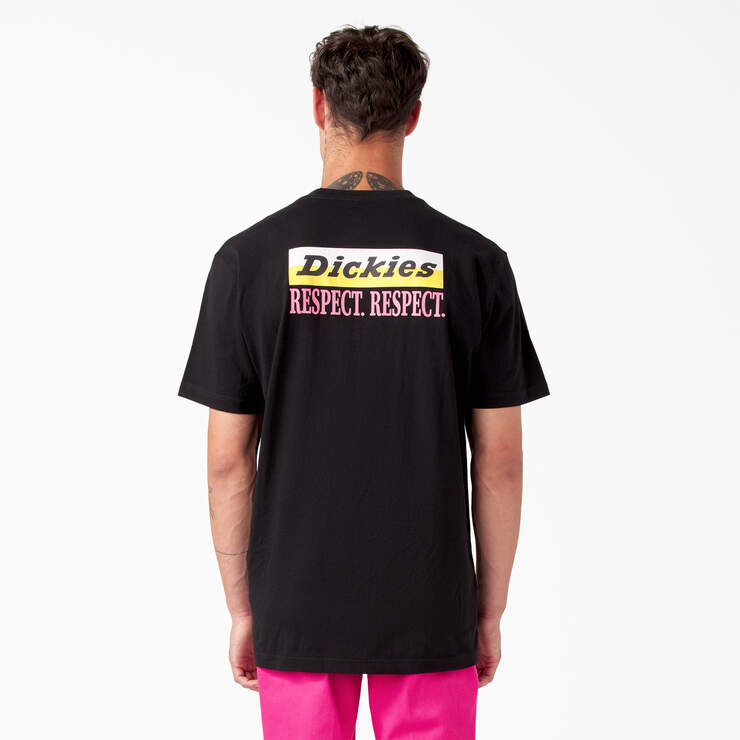 T-shirt épais Sensibilisation au cancer du sein - Black (KBK) numéro de l’image 1