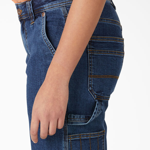 Women&rsquo;s Carpenter Shorts, 11&quot; - Stonewashed Dark Blue &#40;DSW&#41;
