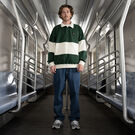 Chandail de rugby &agrave; manches longues Jake&nbsp;Hayes - Rugby Pine Stripe &#40;UN2&#41;