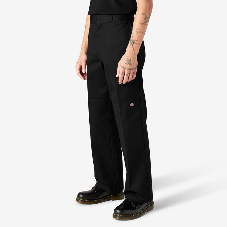 Pantalon de travail ample à genoux renforcés - Black (BK) numéro de l’image 3