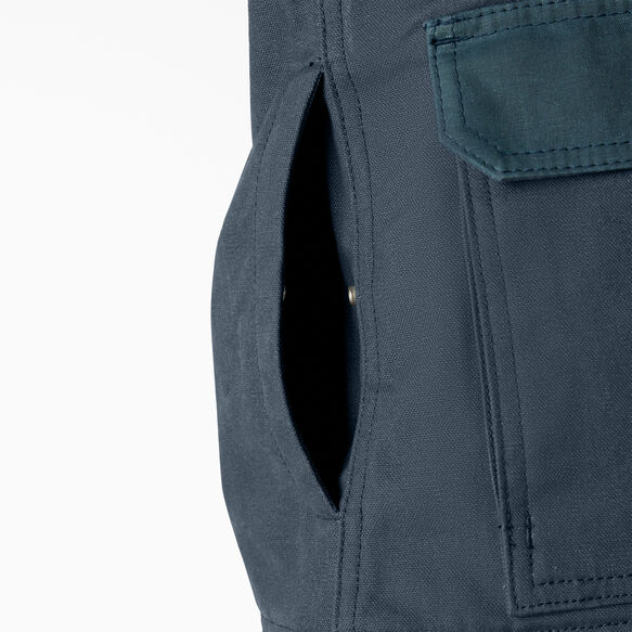 Women&rsquo;s Waxed Canvas Chore Coat - Airforce Blue &#40;AF&#41;