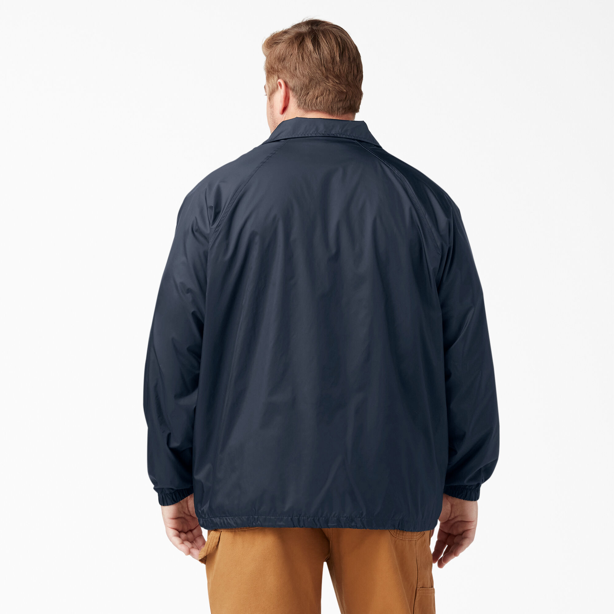 Snap Front Nylon Jacket for Men | Dickies Canada - Dickies Canada