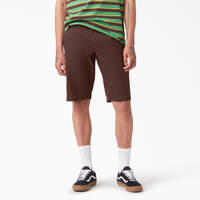 Vincent Alvarez El Sereno Loose Fit Shorts, 13" - Chocolate Brown (CB)