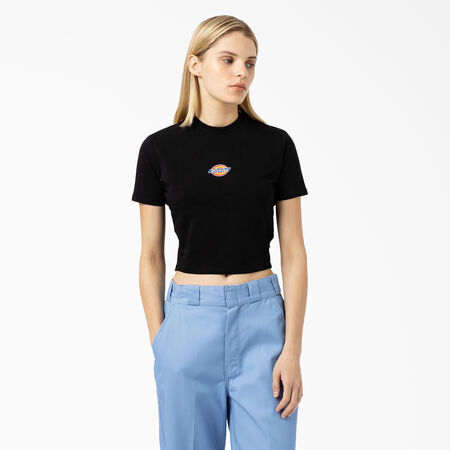 T-shirt &eacute;court&eacute; Maple Valley pour femmes - Black &#40;KBK&#41;