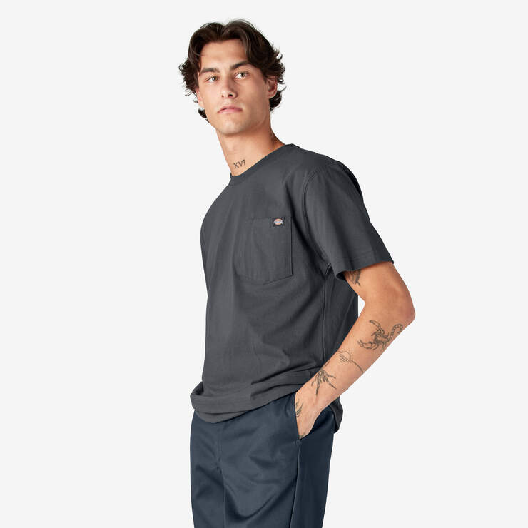 T-shirt épais à manches courtes - Charcoal Gray (CH) numéro de l’image 3